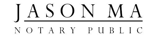 Jason Ma Notary Public